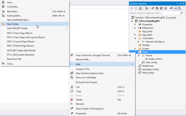 add new item in view